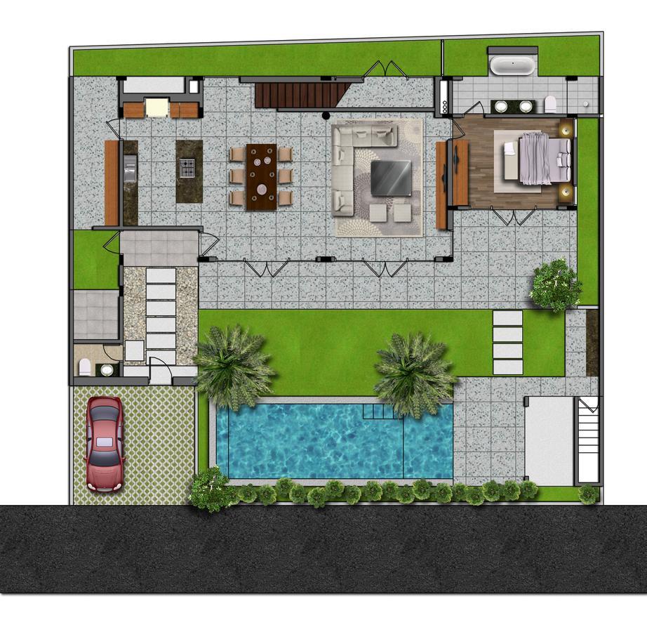 Villa Como Close To Finns Beach Club Kuta Lombok Dış mekan fotoğraf